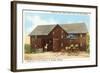 Walker Tavern, Brooklyn, Michigan-null-Framed Art Print