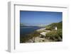 Walkers Near Cromwell's Castle in Summer Sunshine-Peter Barritt-Framed Photographic Print