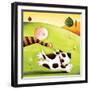 Walkies-Jo Parry-Framed Premium Giclee Print