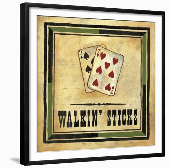 Walkin' Sticks-Jocelyne Anderson-Tapp-Framed Giclee Print