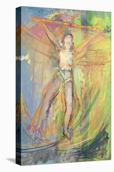 Walking a Tightrope, 1992-Pamela Scott Wilkie-Stretched Canvas