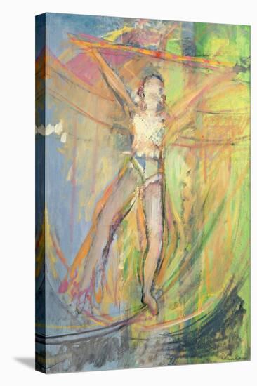 Walking a Tightrope, 1992-Pamela Scott Wilkie-Stretched Canvas