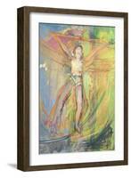 Walking a Tightrope, 1992-Pamela Scott Wilkie-Framed Premium Giclee Print