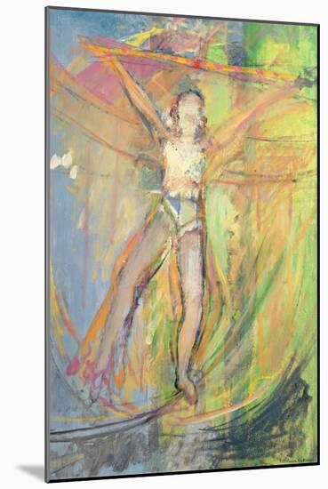 Walking a Tightrope, 1992-Pamela Scott Wilkie-Mounted Premium Giclee Print