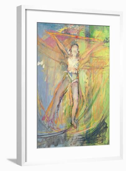 Walking a Tightrope, 1992-Pamela Scott Wilkie-Framed Giclee Print