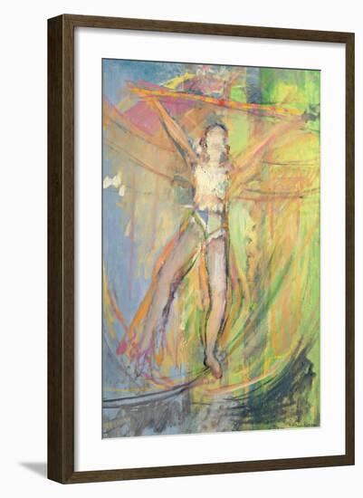 Walking a Tightrope, 1992-Pamela Scott Wilkie-Framed Giclee Print