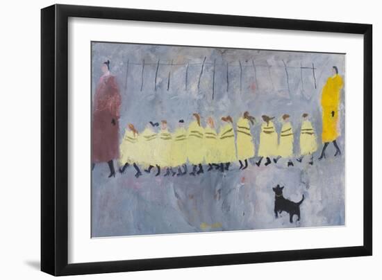 Walking Bus I, 2011-Susan Bower-Framed Giclee Print