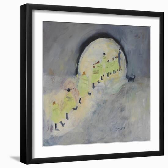 Walking Bus II, 2011-Susan Bower-Framed Giclee Print