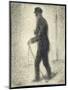 Walking, C.1882-Georges Seurat-Mounted Giclee Print