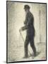 Walking, C.1882-Georges Seurat-Mounted Giclee Print