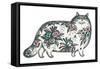 Walking Cat-David Khaikin-Framed Stretched Canvas