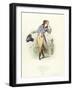 Walking Costume, Time of the French Revolution-null-Framed Giclee Print