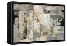 Walking Down the Street Neutral Crop-Silvia Vassileva-Framed Stretched Canvas