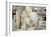 Walking Down the Street Neutral Crop-Silvia Vassileva-Framed Premium Giclee Print