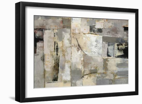 Walking Down the Street Neutral Crop-Silvia Vassileva-Framed Art Print