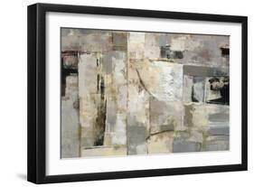 Walking Down the Street Neutral Crop-Silvia Vassileva-Framed Art Print