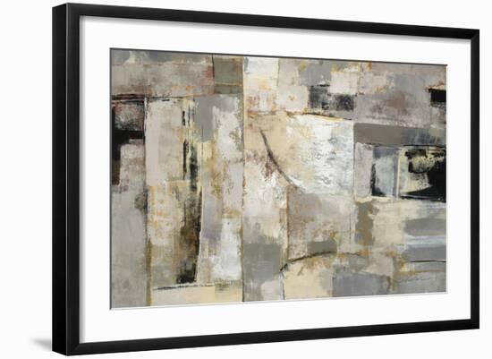 Walking Down the Street Neutral Crop-Silvia Vassileva-Framed Premium Giclee Print