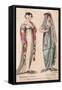 Walking Dress 1804-null-Framed Stretched Canvas