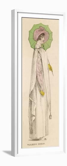 Walking Dress 1807-null-Framed Premium Giclee Print