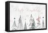 Walking in a Winter Wonderland-PI Studio-Framed Stretched Canvas