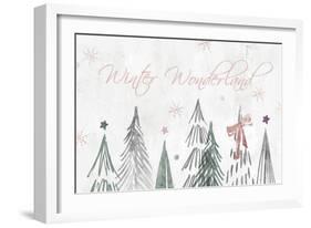 Walking in a Winter Wonderland-PI Studio-Framed Art Print