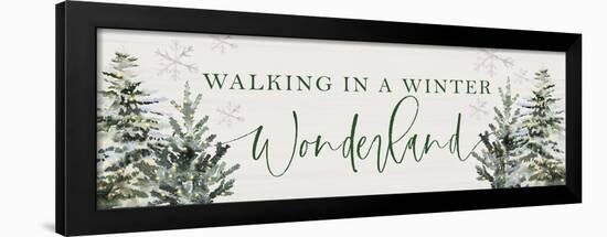 Walking in a Winter Wonderland-Lux + Me Designs-Framed Art Print