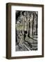 Walking in Montmartre-Loui Jover-Framed Art Print