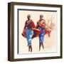 Walking in the Breeze-Hazel Soan-Framed Giclee Print