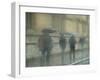 Walking in the rain, Oxford University, England-Alan Klehr-Framed Photographic Print