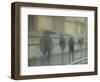 Walking in the rain, Oxford University, England-Alan Klehr-Framed Photographic Print