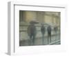 Walking in the rain, Oxford University, England-Alan Klehr-Framed Photographic Print