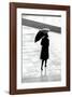 Walking in the Rain-David Cowden-Framed Art Print