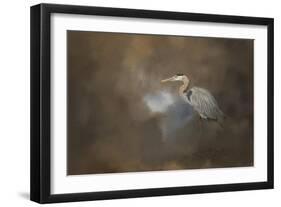 Walking into Blue-Jai Johnson-Framed Giclee Print