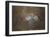 Walking into Blue-Jai Johnson-Framed Giclee Print