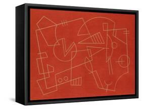 Walking Line, 1997-Peter McClure-Framed Stretched Canvas