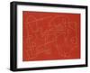 Walking Line, 1997-Peter McClure-Framed Giclee Print