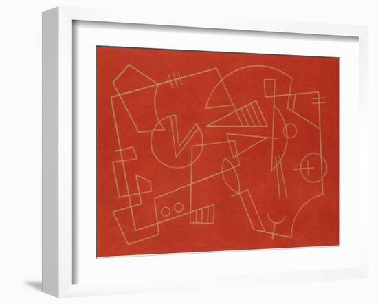 Walking Line, 1997-Peter McClure-Framed Giclee Print