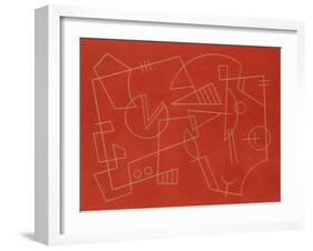 Walking Line, 1997-Peter McClure-Framed Giclee Print