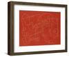 Walking Line, 1997-Peter McClure-Framed Giclee Print