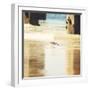 Walking on The Beach-Sylvia Coomes-Framed Photographic Print