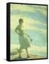 Walking on the Cliff, 1935-Charles Courtney Curran-Framed Stretched Canvas