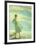 Walking on the Cliff, 1935-Charles Courtney Curran-Framed Giclee Print