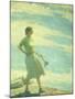 Walking on the Cliff, 1935-Charles Courtney Curran-Mounted Giclee Print