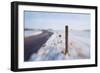 Walking on the Edge of Winter-Dawn D^ Hanna-Framed Photographic Print