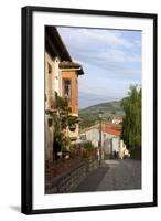 Walking Street in the Village of Santillana Del Mar, Cantabria, Spain-David R. Frazier-Framed Photographic Print