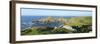 Walking the Coastal Footpath Near the Rumps in Spring Sunshine, Pentire Headland, Cornwall, England-Peter Barritt-Framed Photographic Print