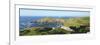 Walking the Coastal Footpath Near the Rumps in Spring Sunshine, Pentire Headland, Cornwall, England-Peter Barritt-Framed Photographic Print