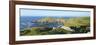 Walking the Coastal Footpath Near the Rumps in Spring Sunshine, Pentire Headland, Cornwall, England-Peter Barritt-Framed Photographic Print