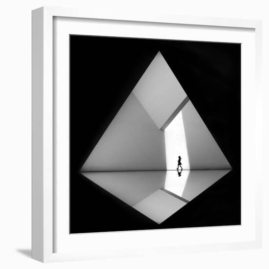 Walking the Diamond # 01-Huib Limberg-Framed Photographic Print