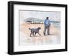 Walking the Dog - 07 (Pen and Watercolour)-Margaret Loxton-Framed Giclee Print